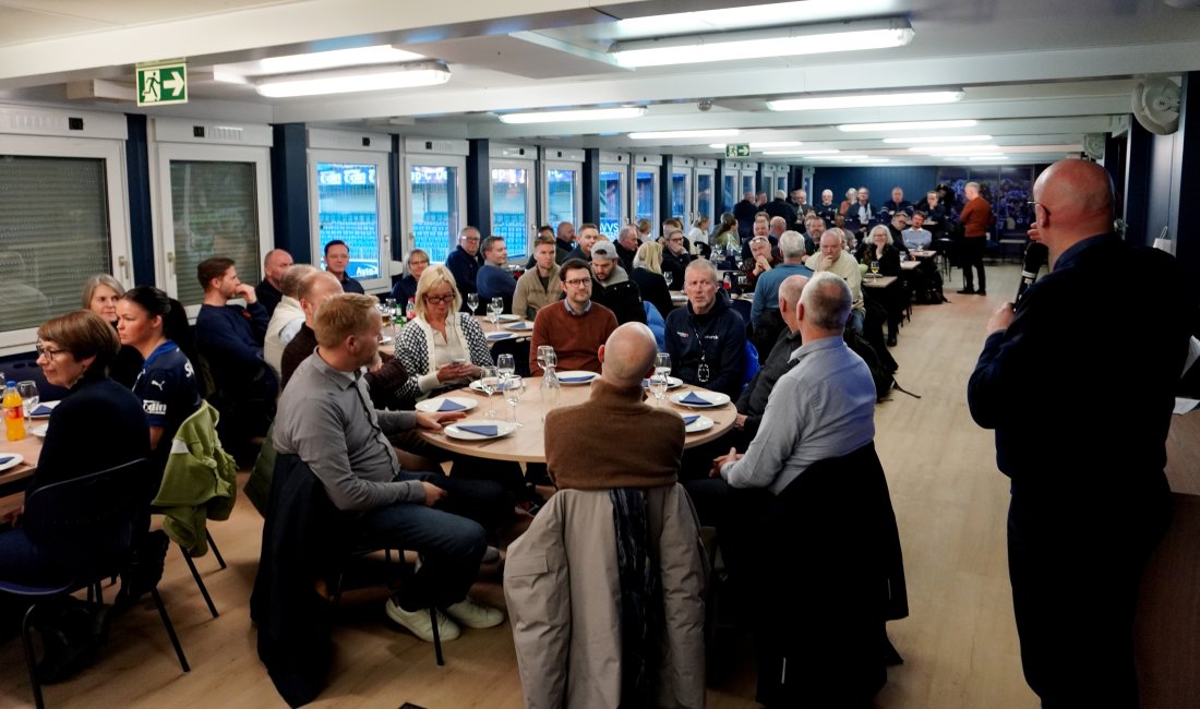 KBKs samarbeidspartnere, frivillige og ansatte møttes til varmmat og offisiell åpning av Møre Drift VIP.