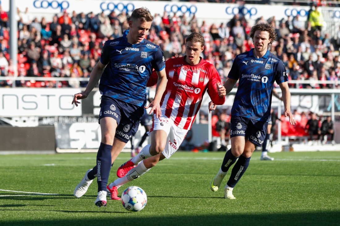Julius Juliusson mot Tromsø. Foto: NTB