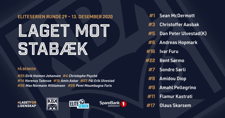 KBK_Lagoppstilling_Runde 29_Stabæk