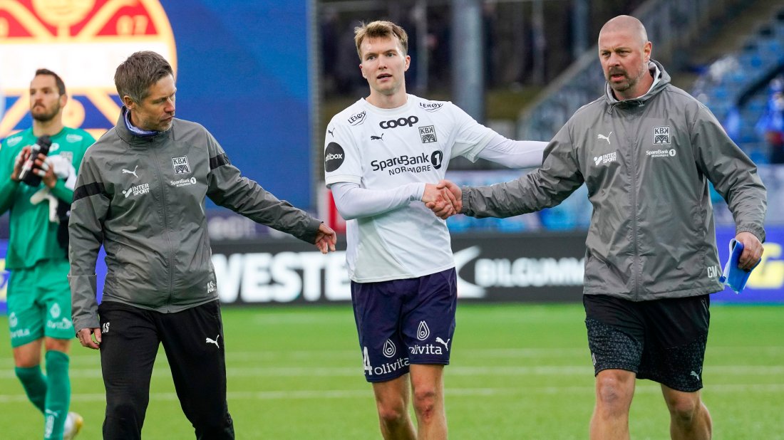 Jesper Strand Isaksen blir gjenforent med blant andre Michael Lansing, Amund Skiri og Conny Månsson i KBK. Foto: NTB