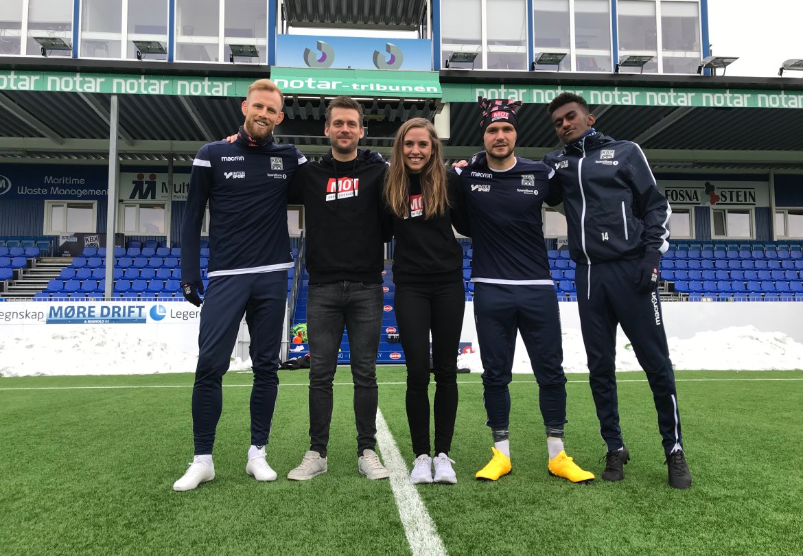 KBK er gode MOT-ambassadører på og utenfor banen.