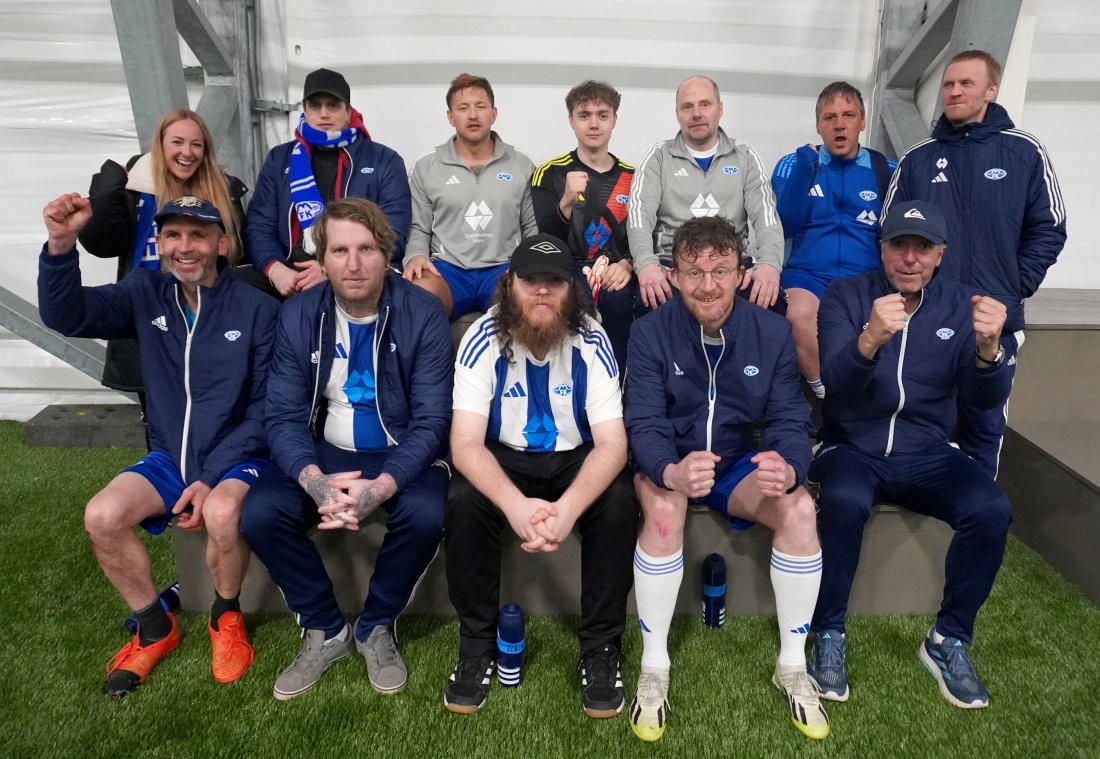 Molde-laget som deltok i regional turnering.