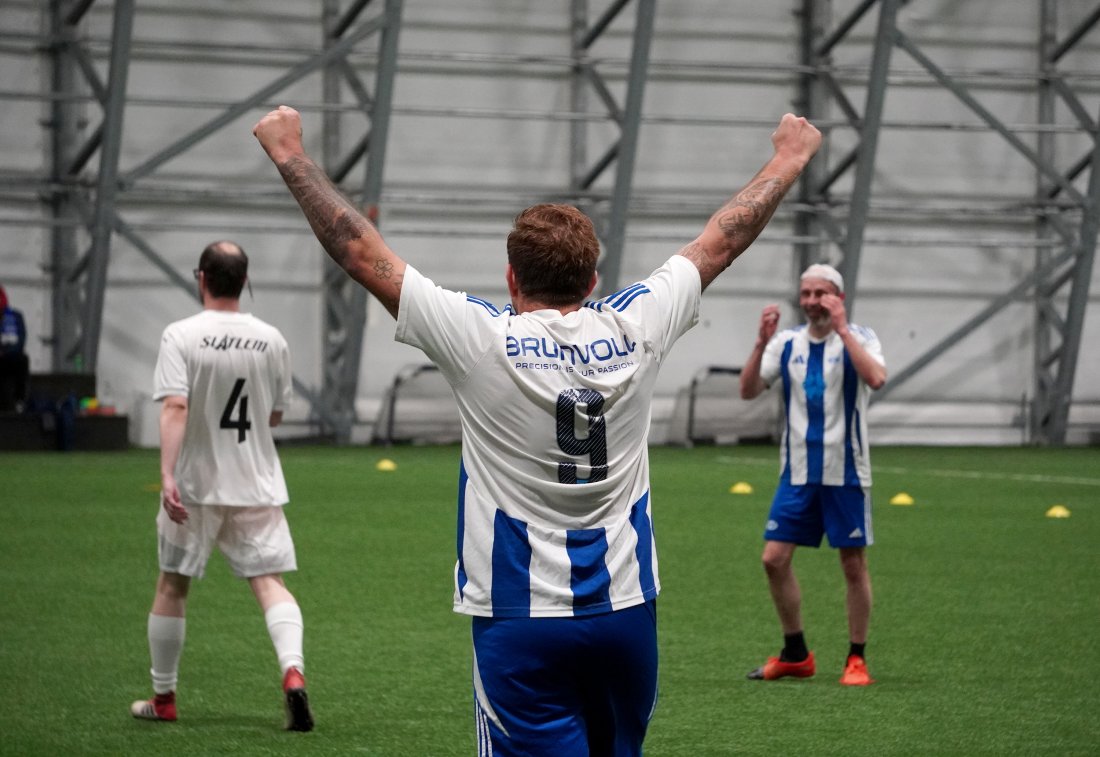 Molde-spillerne jubler for scoring.