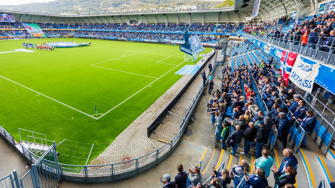 KBK-fansen hadde mye å juble for på Aker Stadion i fjor. Vi vant både seriekampen, cupkampen og treningskampen i Molde i 2025. Foto: NTB