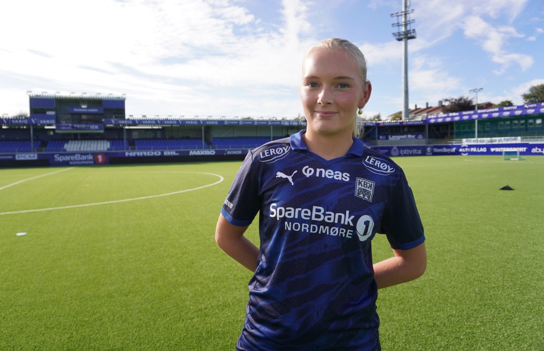 Marte Saugen er tilbake på Nordmøre stadion.