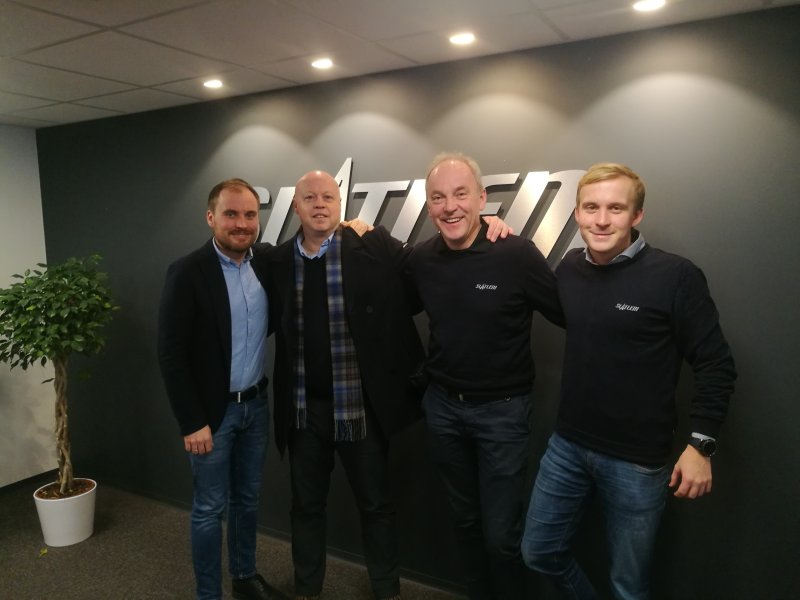 Idar Slatlem, Kjetil Thorsen, Anton Slatlem og Jonas Slatlem spiller videre på lag sammen i KBK!