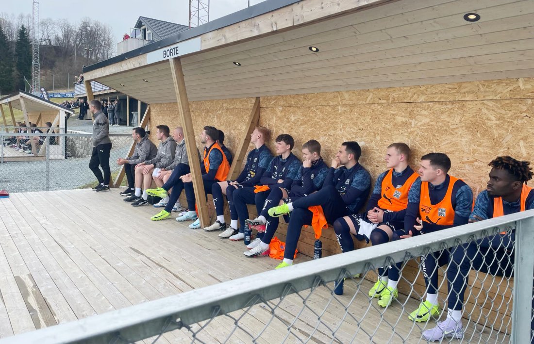 KBK-benken i første omgang. Foto: Karoline Almvik