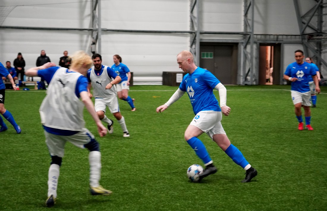 Hødd mot Ranheim i Nordmøre Arena.
