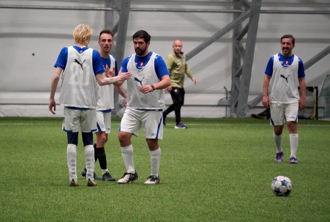 Ranheim jubler for scoring.