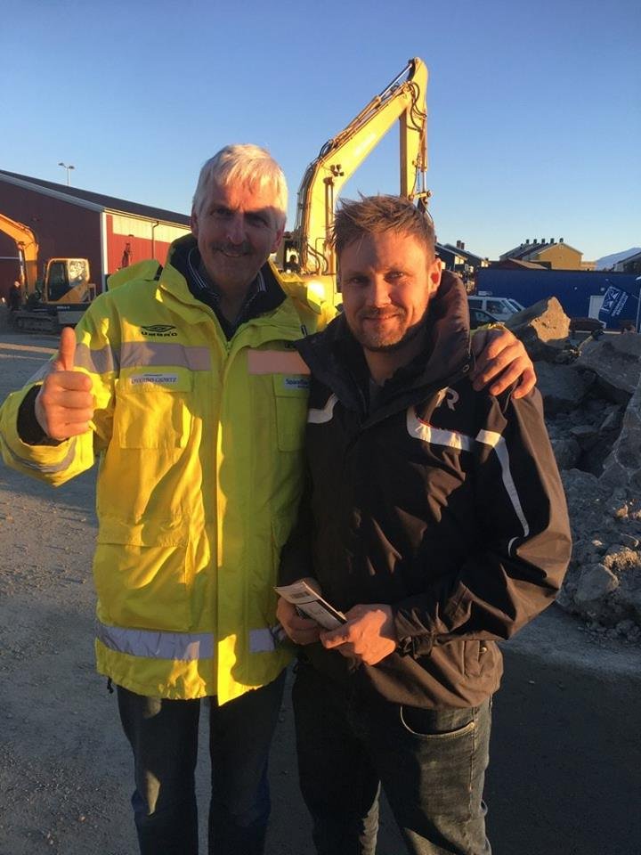 En lykkelig KBK-supporter sikret seg siste billett til kampen 1. april