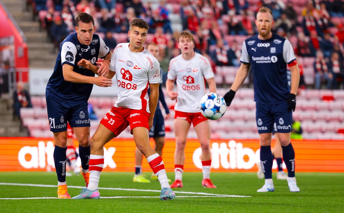 Igor Jelicic var tilbake i KBKs startellever. Foto: NTB