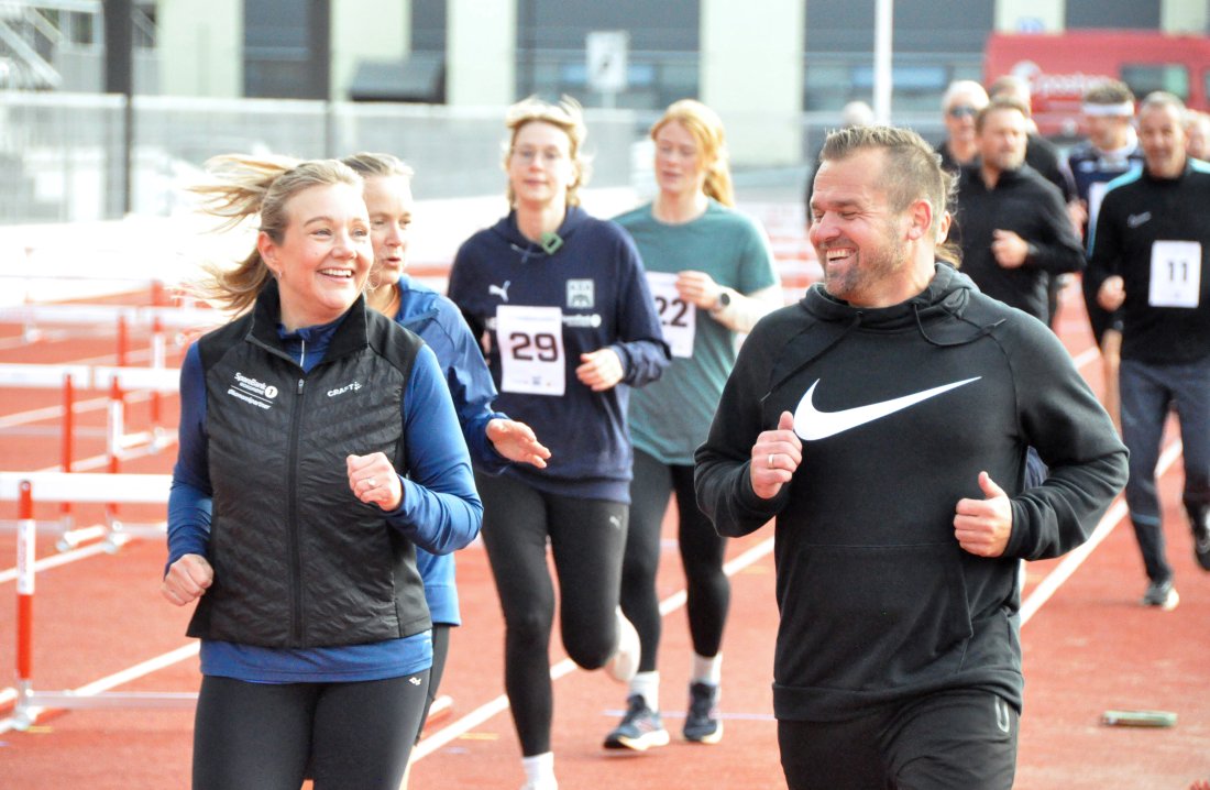 Catrine Bruvoll og Øystein Aandahl.