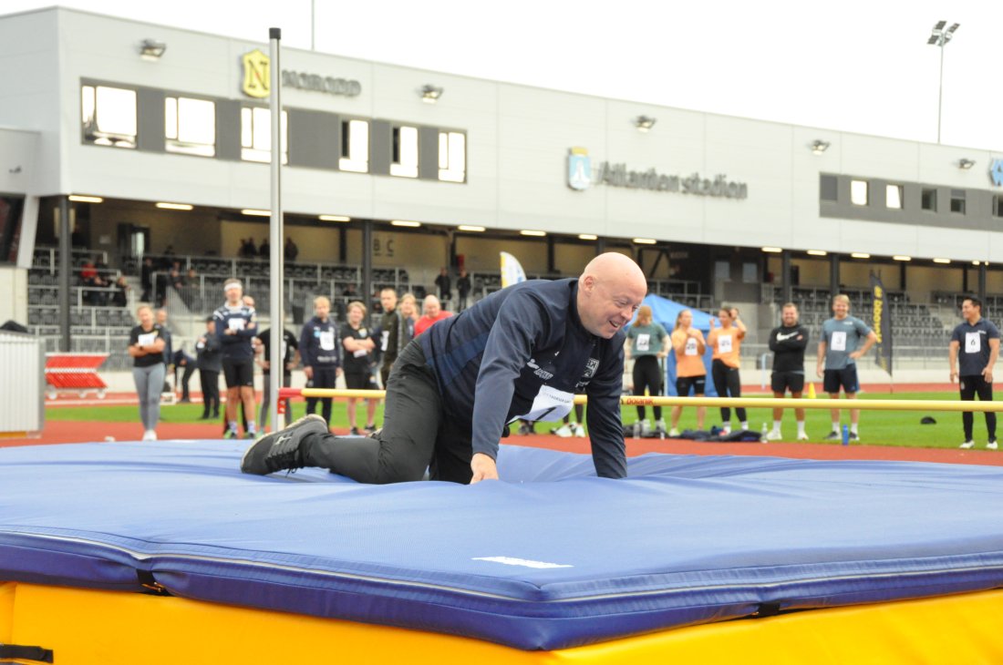 Kjetil Thorsen kom seg lett over lista.