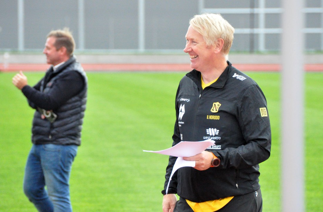 IL Norodd hadde full kontroll på gjennomføring av øvelser og resultater på Atlanten stadion.